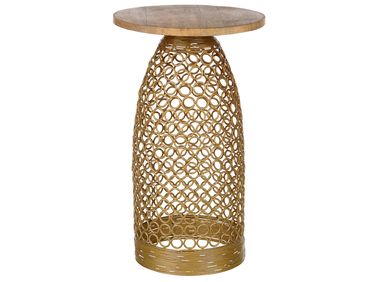 Beistelltisch WAIHI Mangoholz Braun