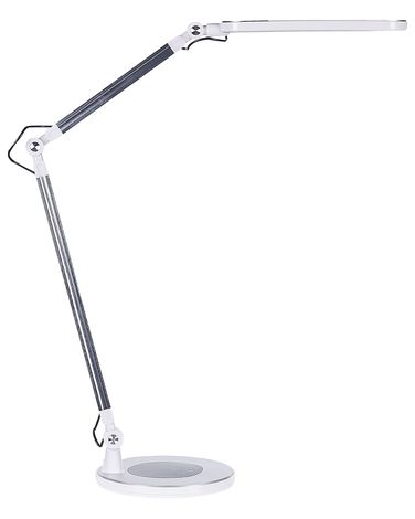 LED Desk Lamp GRUS with Dimmer Metal Silver