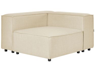 Eckmodul APRICA Beige Kunstleinen