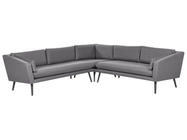 Garden Corner Sofa 5 Seater LORETELLO Grey