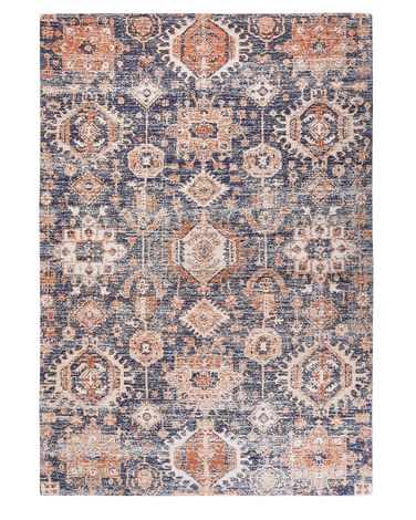 Rug KURIN Blue 140 x 200 cm Cotton