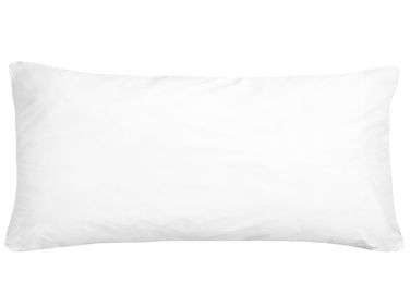 Kopfkissen ERRIGAL Hoch Mikrofaser 40 x 80 cm Weiß