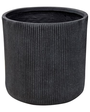 Blumenkübel OREOI 45 cm Graphitgrau