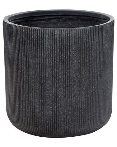 Blumenkübel OREOI 55 cm Graphitgrau