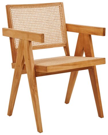 Esszimmerstuhl WESTBROOK Mahagoniholz Braun