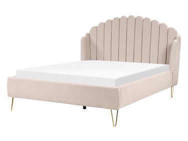 Bed Fabric AMBILLOU 140 x 200 cm (EU Double) Light Beige