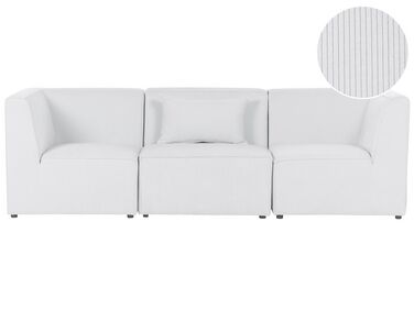 Modular Sofa 3 Seater LEMVIG Off-White Corduroy
