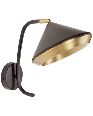 Spotlight Lamp MOKVI Black Metal Adjustable
