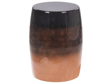 Beistelltisch FRAGUITA Metall Schwarz