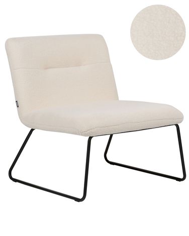 Armchair COTULLA Boucle White