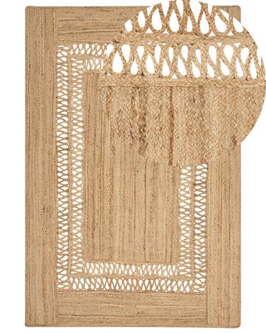Rug YENIKOY Beige 200 x 300 cm Jute