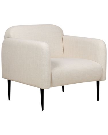 Armchair STOUBY Linen Light Beige