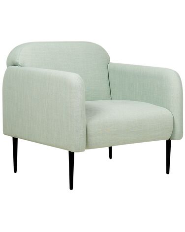 Armchair STOUBY Linen Light Green