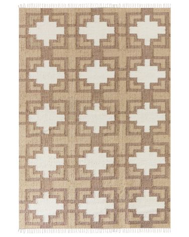 Rug KONURTAY Beige 160 x 230 cm Jute