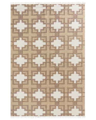 Rug KONURTAY Beige 200 x 300 cm Jute
