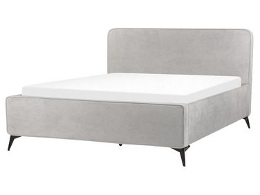 Bed Fabric VALOGNES 160 x 200 cm (EU King Size) Light Grey