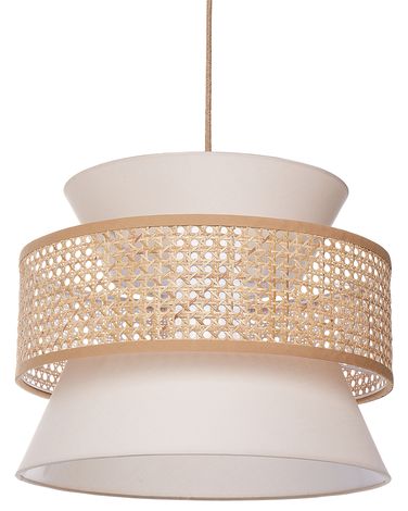 Hängeleuchte LUYANO Rattan Beige