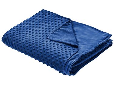 Bezug für Gewichtsdecke 1000 g CALLISTO 135 x 200 cm Marineblau