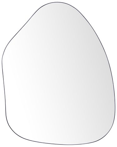 Wall Mirror PUTEAUX 70 cm 92 cm Metal Black