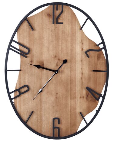 Wall Clock MEYNES 46 cm Metal Black