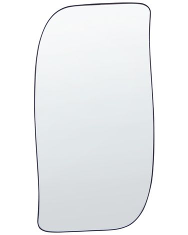 Wall Mirror MONTCLUS 37 cm 70 cm Metal Black