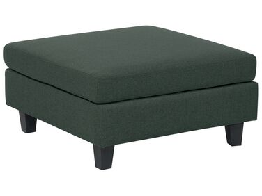 Ottoman UNSTAD Fabric Dark Green
