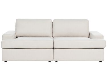 Sofa 3 Seater ALLA Fabric Light Beige