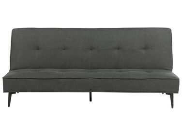 Schlafsofa 3-Sitzer ESSVIK Stoff Dunkelgrau