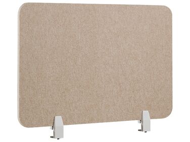 Desk Screen SPLIT 80 x 50 cm Beige