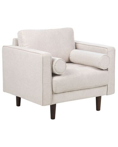 Armchair NURMO Fabric Light Beige