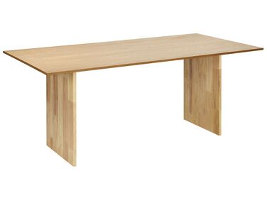 Esstisch MOORA Naturfarbene Esche 180 cm 90 cm