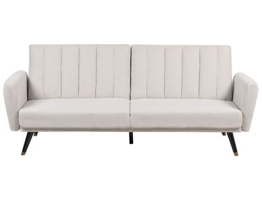 Schlafsofa 3-Sitzer VIMMERBY Stoff Beige