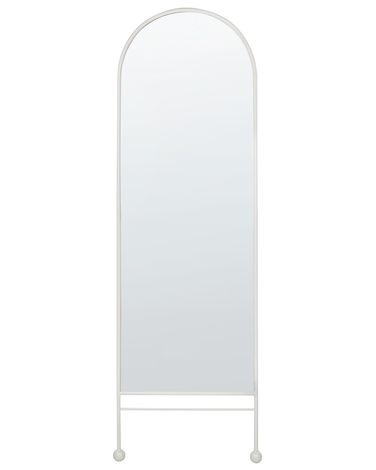 Wall Mirror JARNAGES 45 cm 145 cm Metal White
