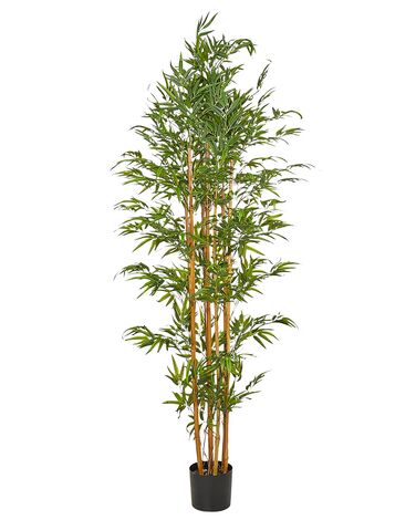 Kunstpflanze BAMBOO 220 cm Grün