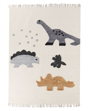 Kinderteppich GHARTA Bunt 140 x 200 cm Baumwolle