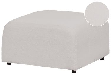 Ottoman FALSTERBO Boucle Light Grey