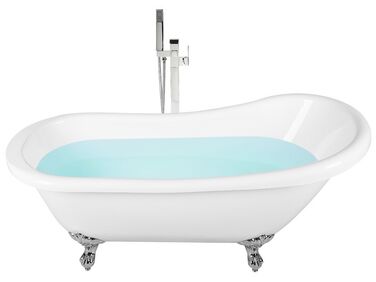 Freistehende Badewanne CAYMAN 153 x 77 cm Weiß