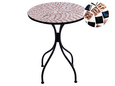 Bistro Table CARPINO 60 cm 60 cm Black