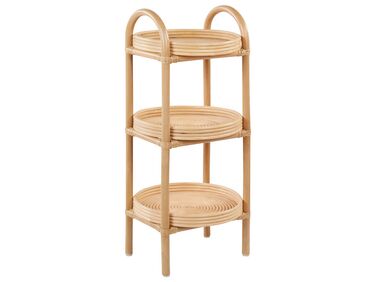 Beistelltisch TROOLIE Rattan Naturfarben
