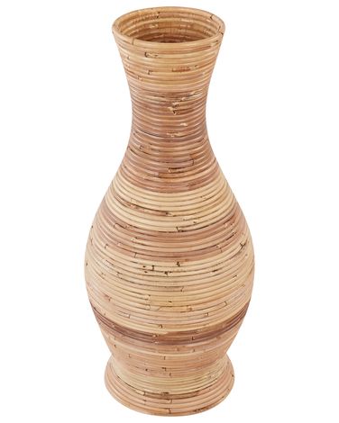 Dekovase TRINISA Rattan 70 cm Naturfarben