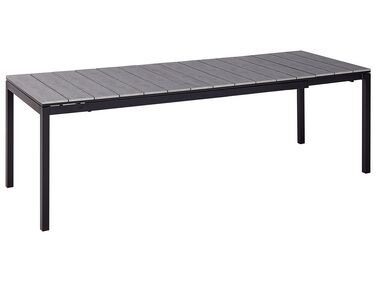 Extending Garden Dining Table TOFANE 198/248 cm 90 cm Grey