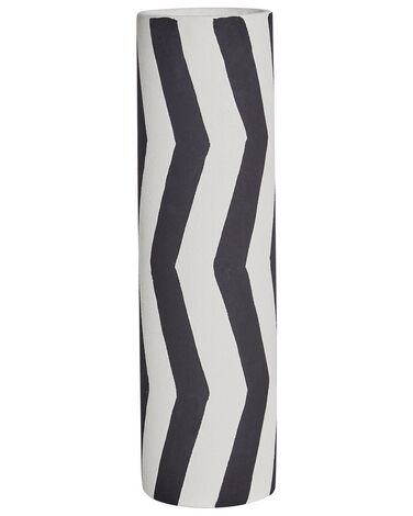 Blumenvase GOBY Steinzeug 40 cm Weiß