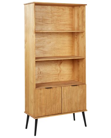 Bücherregal TIMMINS Kiefernholz 190 cm Braun