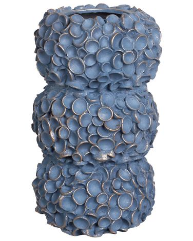 Flower Vase MUZAKI Ceramic 52 cm Blue