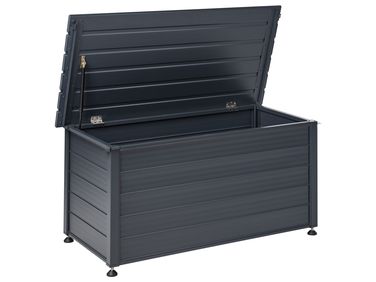 Aufbewahrungsbox CAMPALTO 123 cm 60 cm Dunkelgrau