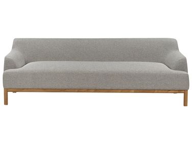 Sofa 3 Seater SOSJO Fabric Light Grey