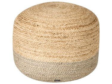 Pouffe DUKI Jute Taupe