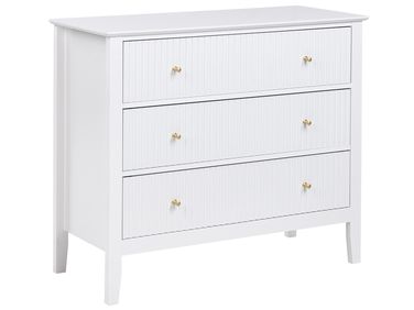 3 Drawer Chest ASSISI White