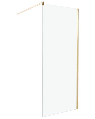 Duschwand AHAUS 80 x 190 cm Gold