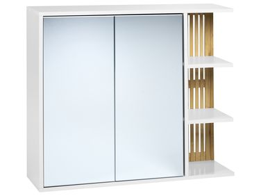 Bad-Spiegelschrank NUBES 80 cm 70 cm Weiß